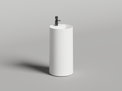 Раковина напольная Salini ARMONIA ROUND TOP 01 (130421TM)