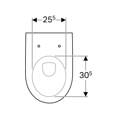 Унитаз подвесной Geberit iCon (204000000)