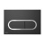 Кнопка инсталляционная Ravak Chrome черная (X01797)