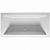 Ванна акриловая RIHO RETHING CUBIC 180x80 RIHO FALL (заполнение через перелив) VELVET (BR08C1500000000)