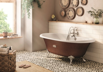 Ванна Roca Newcast медь, anti-slip 170x85 (233650008)