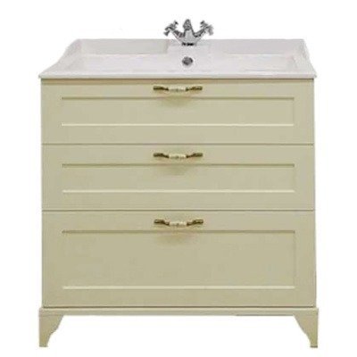 Тумба под умывальник AQUATON - Леон 65 Н дуб бежевый (1A194601LBPR0)