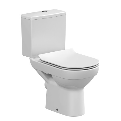 Унитаз-компакт Cersanit CITY Clean On 011 3/5 DPL EO slim (S-KO-CIT011-3/5-COn-S-DL-w)