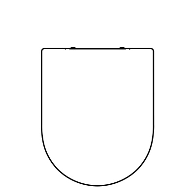 Сиденье Slim унитаза с крышкой Geberit 
Acanto
 (500.604.01.2)