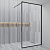 Душевая перегородка PAINI 100x195 рисунок рамка (PAINI-WalkIN100F)