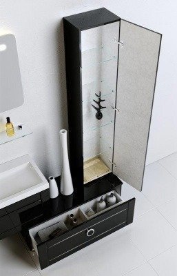 Тумба напольная напольный AQWELLA 5 STARS - Infinity 100 (Inf.03.10/BLK)