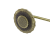 Комплект для ванной и душа Bronze de Luxe одноручковый, излив резной 20 см (душ ДВОЙНОЙ ЦВЕТОК) WINDSOR (10120PF/1)