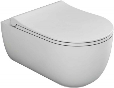 Унитаз подвесной Bien Vokha безободковый, с функцией биде, белый (MDKA052N1VP1W5000)