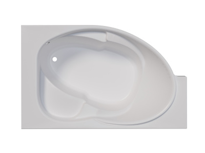 Ванна акриловая 1Marka "ERGONOMIKA" 158-175*110 L (01эрг17511л)