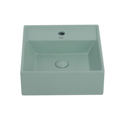 Раковина накладная ABBER Rechteck светло-зеленая матовая (AC2208MCG)