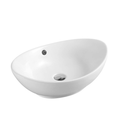 Раковина накладная Calypso овальная 625х415х150мм (CS3077)