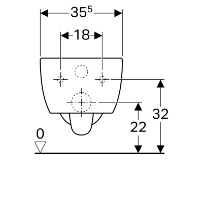 Унитаз подвесной Geberit iCon (204000000)