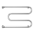 Водяной полотенцесушитель Terminus М-образный 1" БШ 500х700 (4620768880940)
