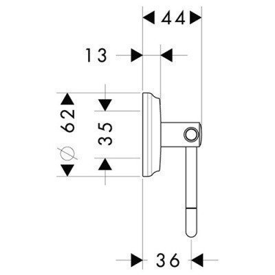 Держатель для бумаги Hansgrohe - Logis Classic (41626000)
