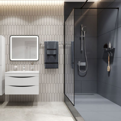 Лейка для душа, хром, Slide, IDDIS (SLI3F0Ci18)