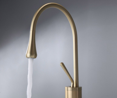 Смеситель высокий для раковины SCANDI бронзовый (9015BR)