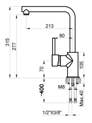 EVANS Смеситель для кухни (AZ-15294441)