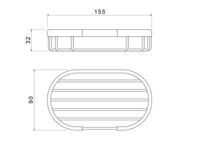 Мыльница решетка AQUATEK (AQ4956CR)