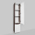 AM.PM Like, шкаф-колонна, подвесной, правый, 35 см, двери, венге, текстурированный (M80CHR0356VF)