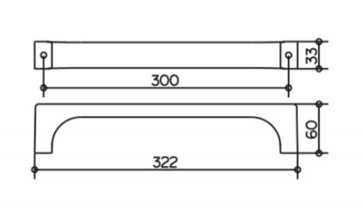 Поручень Keuco Edition 11 (11107010000)