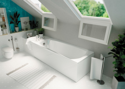 Ванна акриловая 1Marka "ELEGANCE" 130*70 (01эл1370)