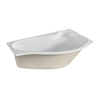 Ванна акриловая 1Marka "GRACIA" 160*95 R (01гр1695п)