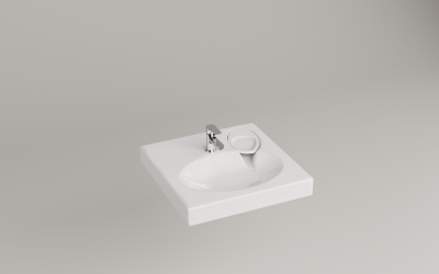 Умывальник ESSE 59,5x61,3х9 (X F 600/6)