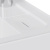AM.PM X-Joy, Раковина над стиральной машиной, литьевой мрамор, 60 см, белый глянец (M85AWCC0602WG)