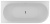 Ванна акриловая RIHO DESIRE CORNER RECHTS VELVET - Белый MATT SPARKLE SYSTEM/LED 184x84x60 (BD05105S1WI1170)