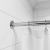 Угловой карниз для ванной комнаты, 90-180 см, глянц. хром, Elegante, IDDIS (050A200I14)
