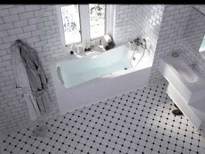 Ванна акриловая 1Marka "AGORA" 170*75 (01аго1775)