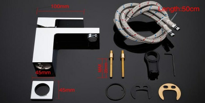 Gappo смеситель хром. д/раковины ф25 (G1039)