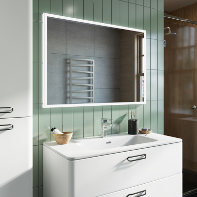 Зеркало 100 см, Brick, IDDIS  (BRI1000i98)