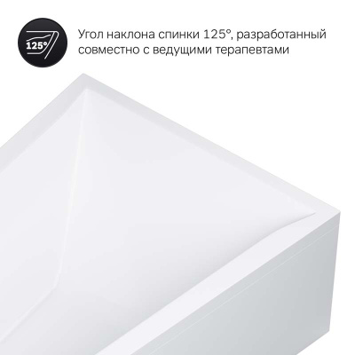Ванна акриловая  ассиметричная 160x100, правосторонняя AM.PM Spirit (W72A-160R100W-A2)
