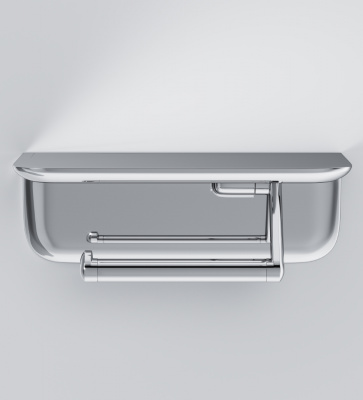 Держатель для туалетной бумаги с полкой AM.PM Sensation (A30341500)