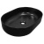 Раковина Creo Ceramique накладная овальная 580*380*140мм, цвет Матовый Черный (PU4300MBK)