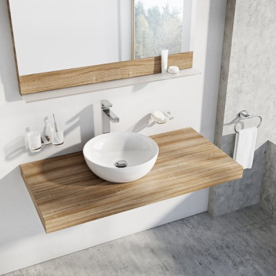 Керамический умывальник Ravak UNI 400 B SLIM (XJX01140003)