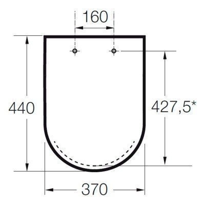 Крышка-сиденье Roca - Carmen (801B5200B)