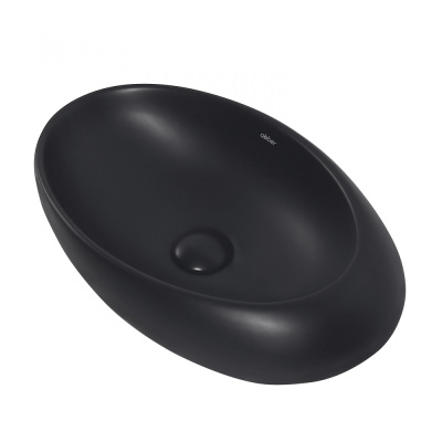 Раковина накладная ABBER Bequem черная матовая (AC2107MB)