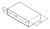 AM.PM GEM, Open-space для базы, подвесной, 75 см, цвет: белый, глянец (M90OHX0750WG)