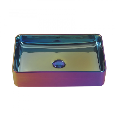 Раковина накладная ABBER Rechteck хамелеон (AC2207Regen)