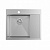 Мойка, нерж. сталь, сатин, чаша слева, 590*510, Haze, IDDIS (HAZ59SLi77)