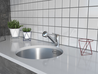 Смеситель для кухни Paini Creta (42CR568LMKM)