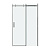 Дверь в нишу 100.K33.04.110.10.00 Classic (110*195) хром, стекло прозрачное, 1 место (100.K33.04.110.10.00)