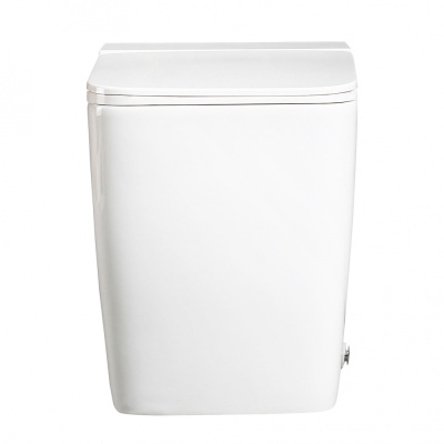 Унитаз ABBER Rechteck приставной белый с импульсным смывом (AC1212P) Унитаз ABBER Rechteck приставной белый с импульсным смывом (AC1212P)