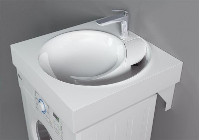 Раковина на стиральную машину QOPP 60 (4627173210140) Раковина на стиральную машину QOPP 60 (4627173210140)