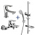 Комплект смесителей Lemark Plus Shape "3 в 1" (LM1780C)