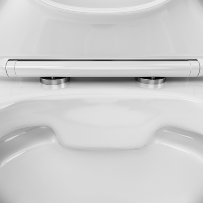 Унитаз-компакт безободковый, с сиденьем микролифт Damixa Palace Grand (468600SC)