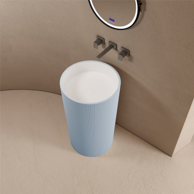 Раковина отдельностоящая ABBER Stein голубая (AS2501Blau) Раковина отдельностоящая ABBER Stein голубая (AS2501Blau)