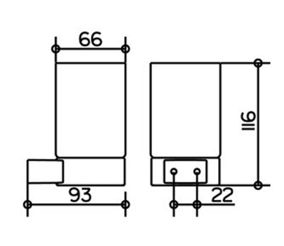 Стакан для щеток Keuco Plan (14950019000) Стакан для щеток Keuco Plan (14950019000)